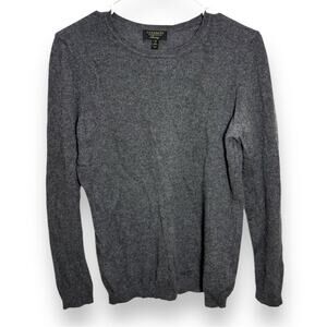 Charter Club Luxury Gray Cashmere Sweater